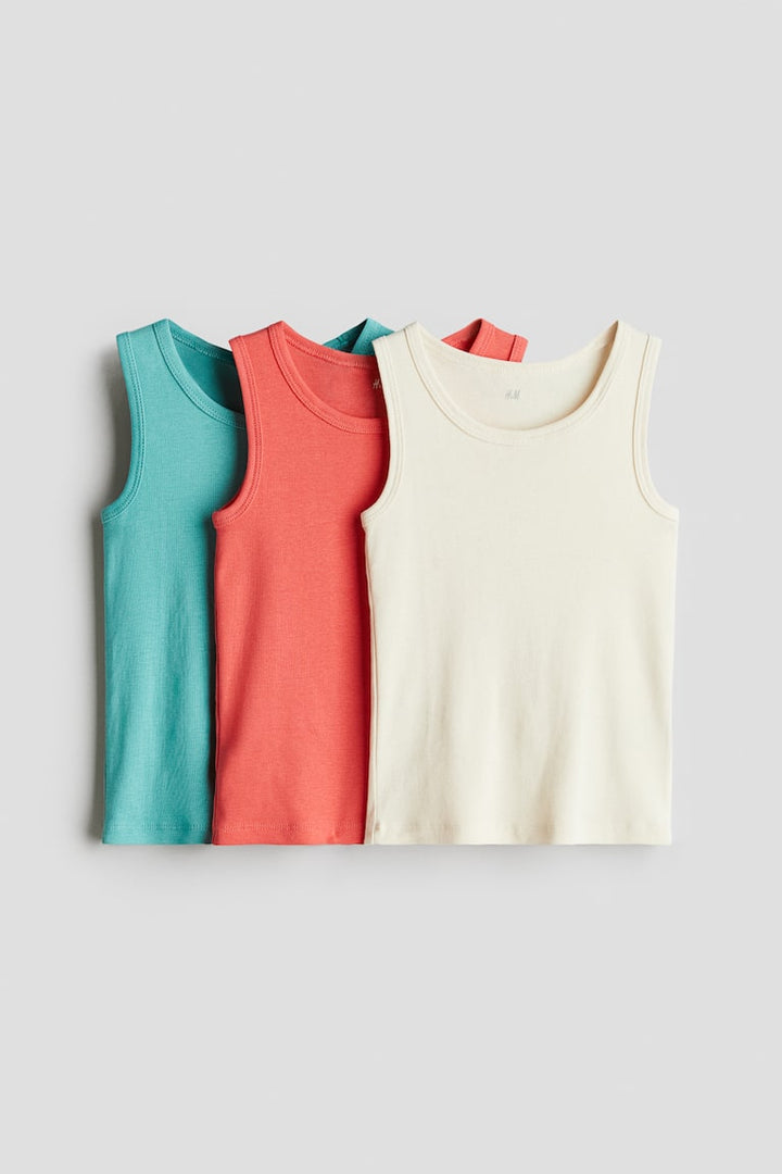 H&M 3-pack Cotton Tank Tops