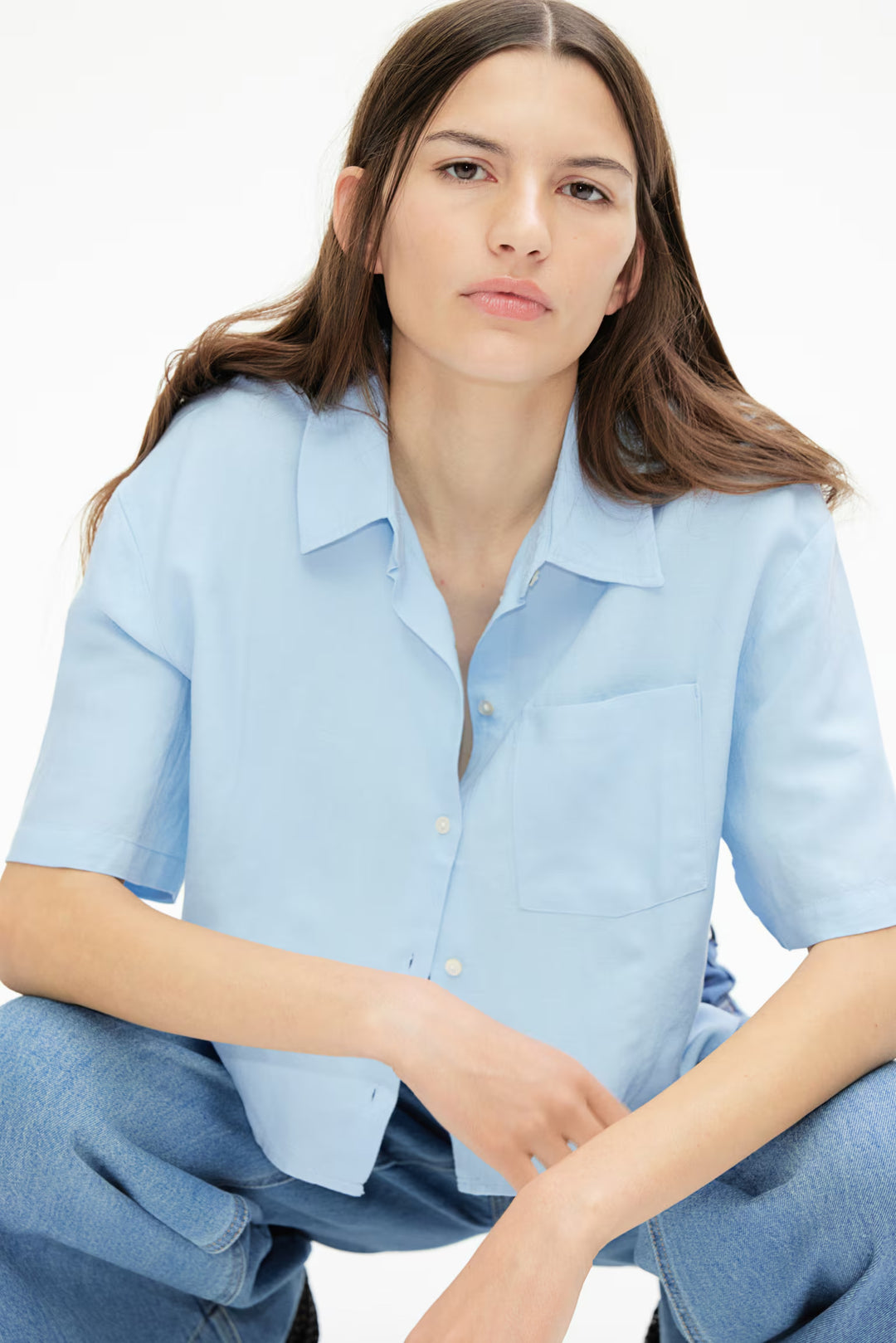 H&M Linen-Blend Shirt