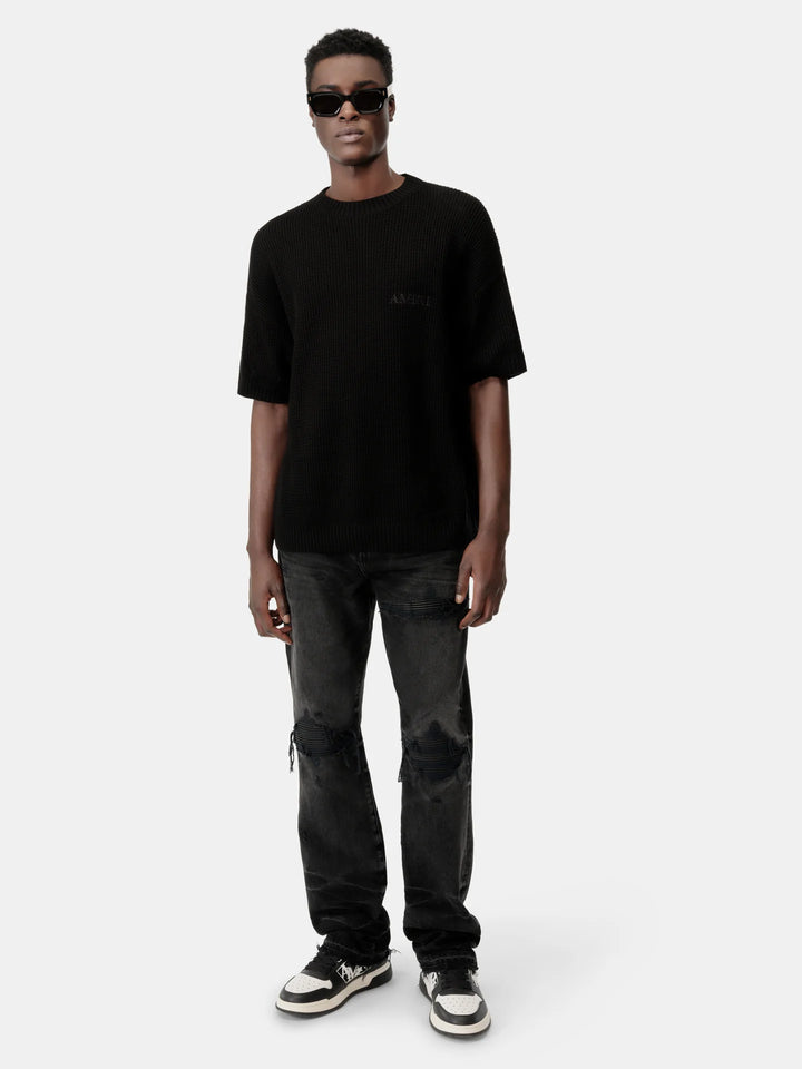 AMIRI LEATHER STRAIGHT MX1 JEAN