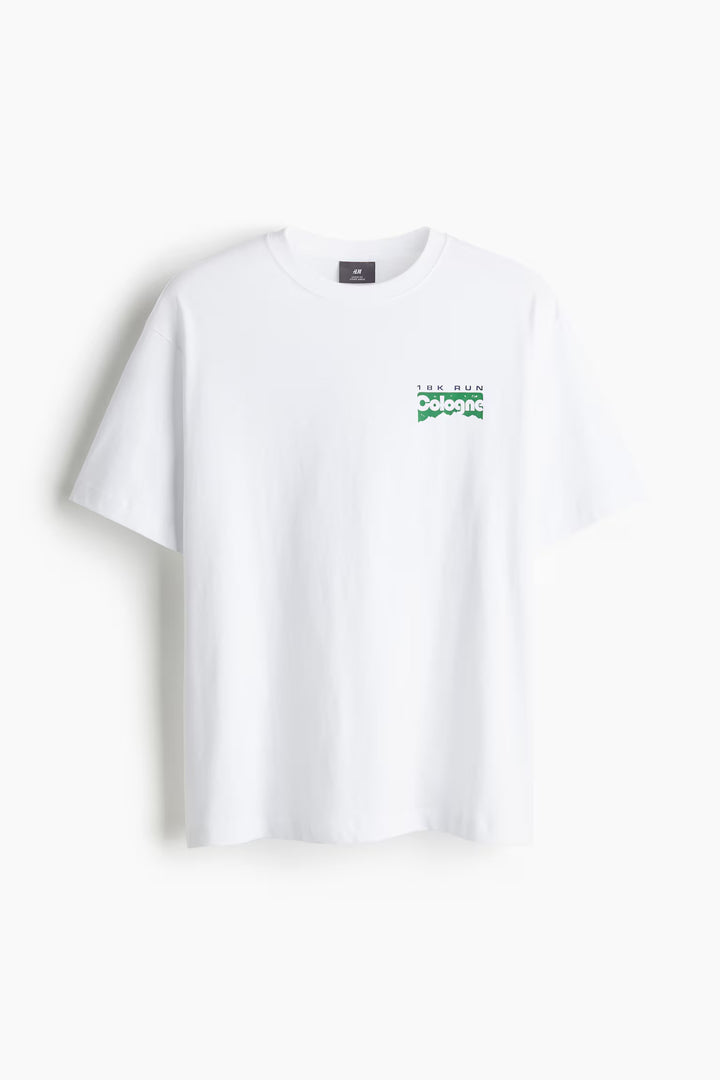 H&M Loose Fit Printed T-shirt