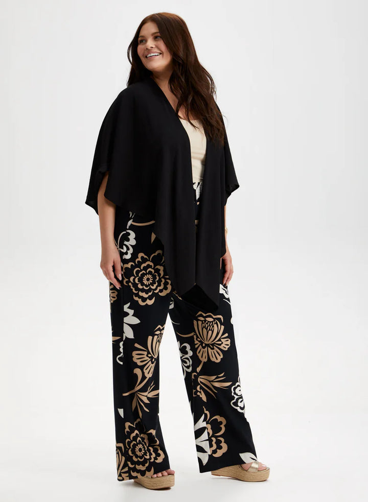 LAURA Textured Crepe Shawl