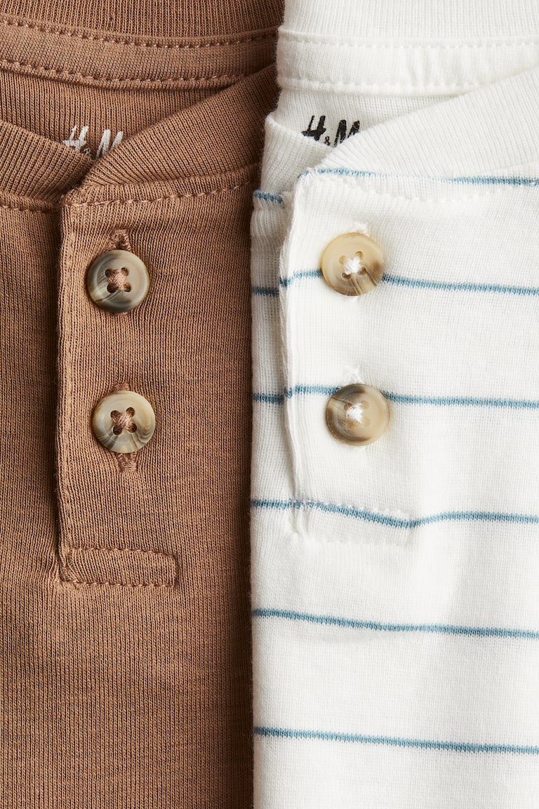 H&M 2-Pack Henley T-Shirts