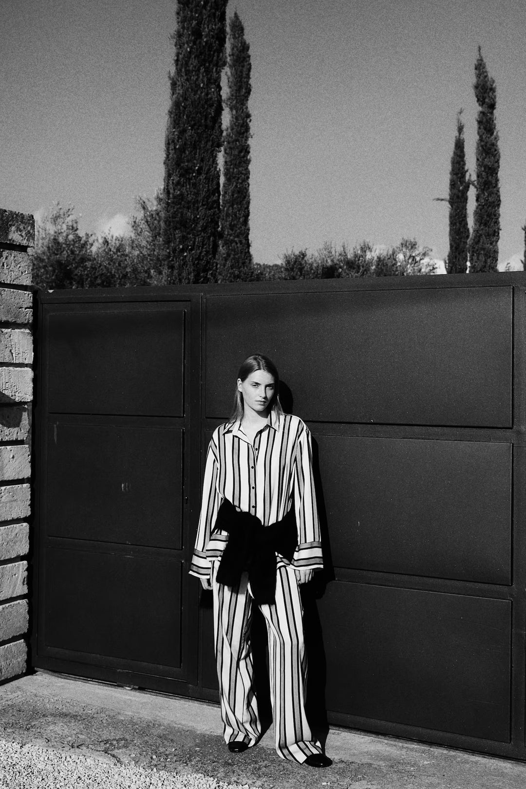 H&M Wide-Leg Drawstring Pants