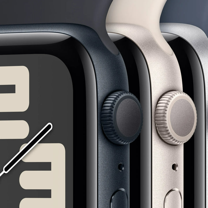 Apple Watch SE (2nd Gen) [GPS + Cellular 44mm] Smartwatch with Midnight Aluminum Case and Midnight Sport Loop. Fitness & Sleep Tracker, Crash Detection, Heart Rate Monitor