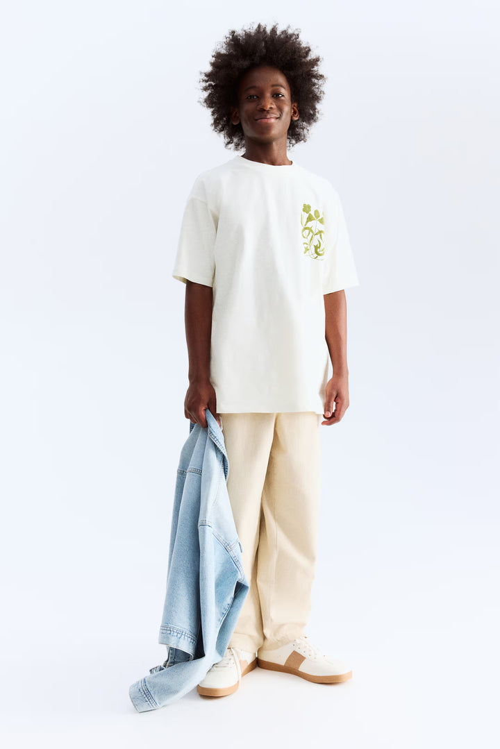 H&M Printed Cotton T-Shirt