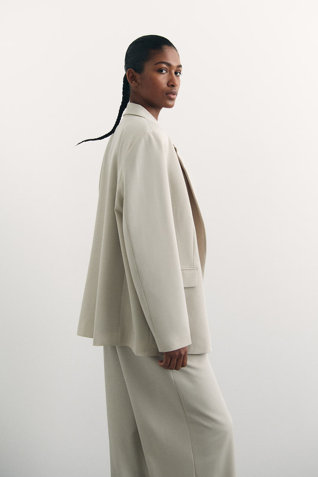 H&M Double-Breasted Blazer