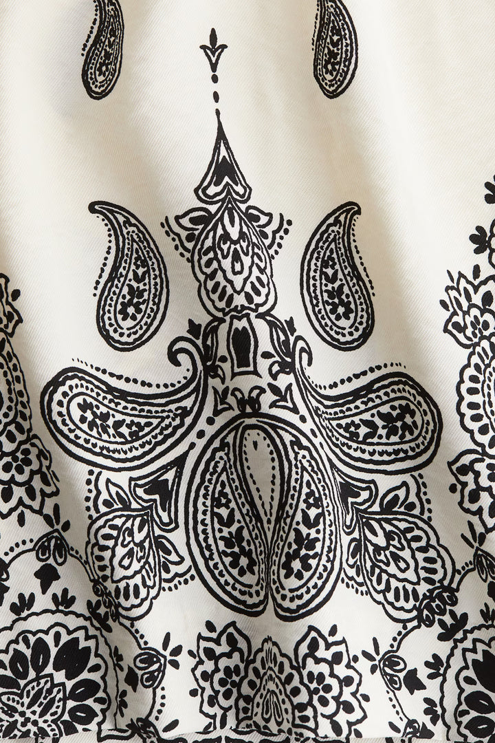 H&M Patterned Twill Pants