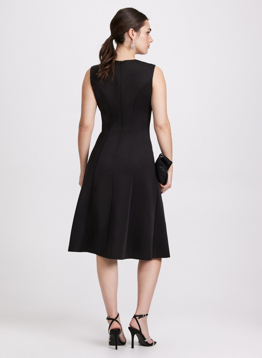 LAURA Scuba Midi Dress
