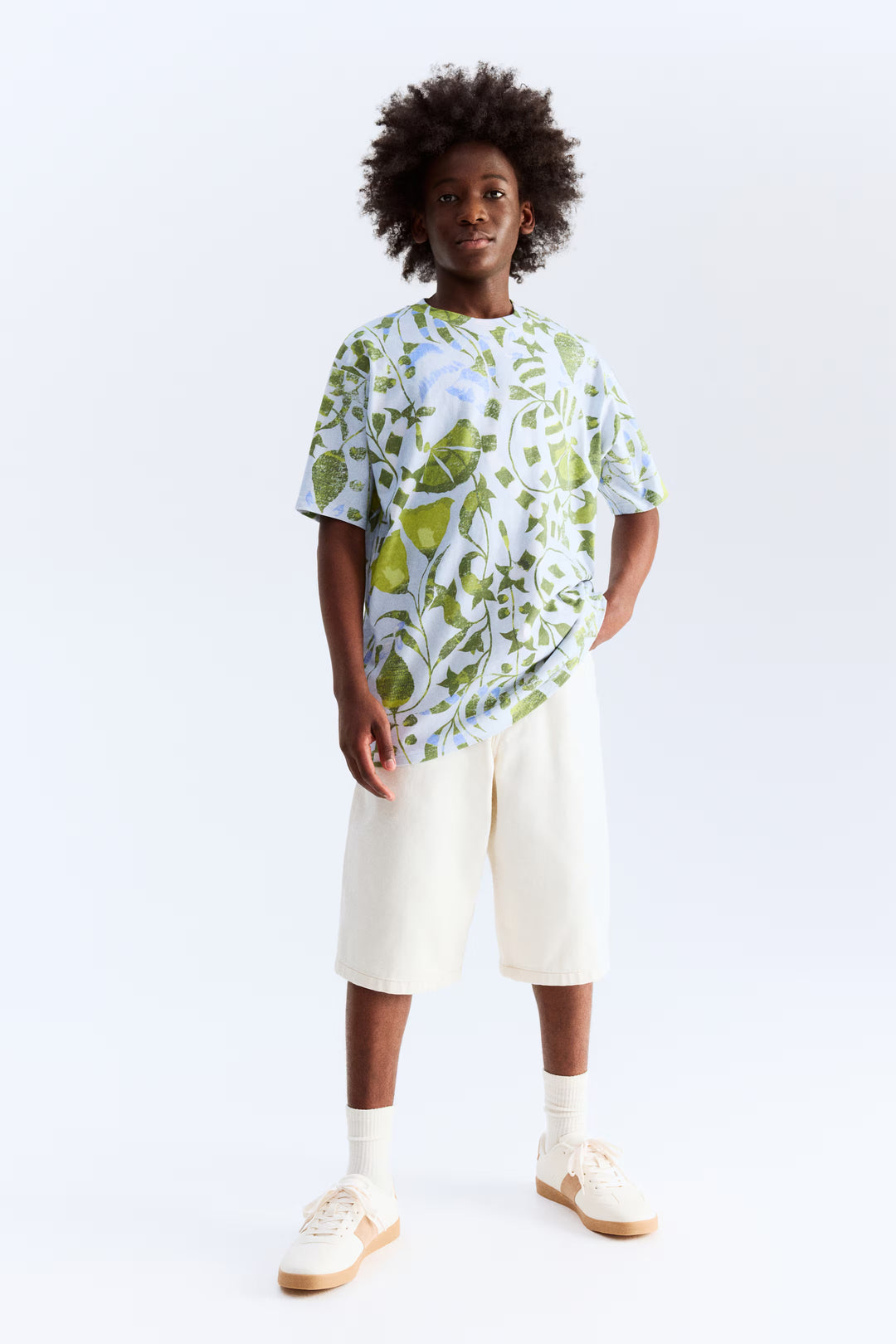 H&M Printed Cotton T-Shirt