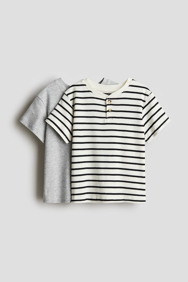 H&M 2-Pack Henley T-Shirts