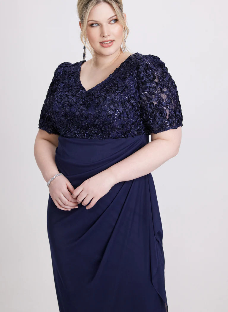 LAURA Sequin Empire Dress
