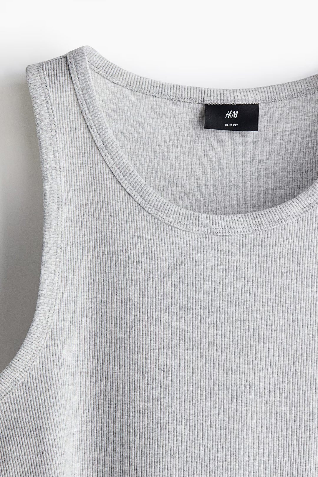 H&M Slim Fit Ribbed Tank Top