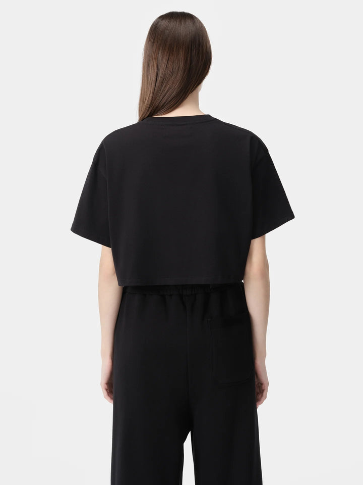 AMIRI WOMEN'S ARTS DISTRICT CROPPED TEE