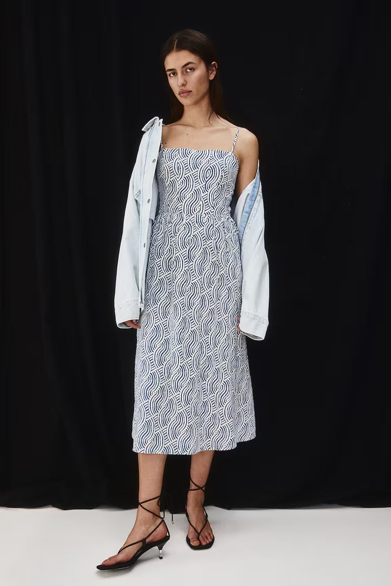 H&M Strappy Midi Dress