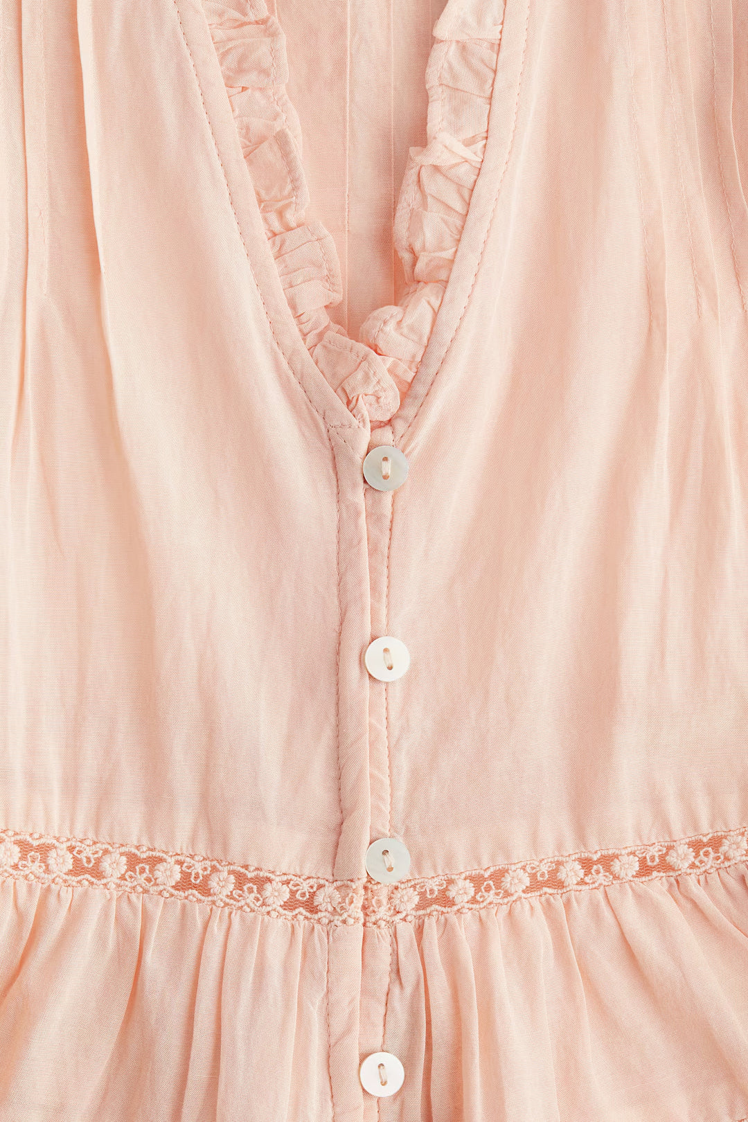 H&M Blouse with Pintucks