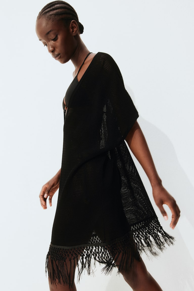 H&M Hole-Knit Beach Kaftan