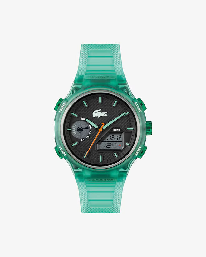Lacoste LC33 Analog and Digital Silicone Watch
