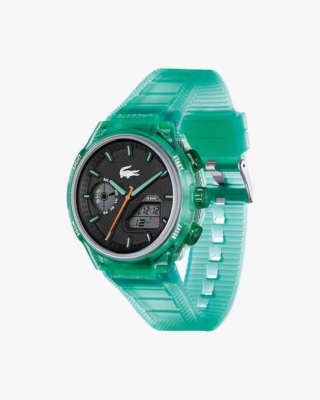 Lacoste LC33 Analog and Digital Silicone Watch