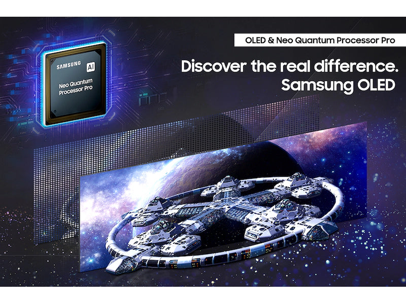 Samsung 49" Odyssey QD-OLED G9 (G95SC) DQHD 240Hz 0.03ms G-Sync Compatible Curved Smart Gaming Monitor