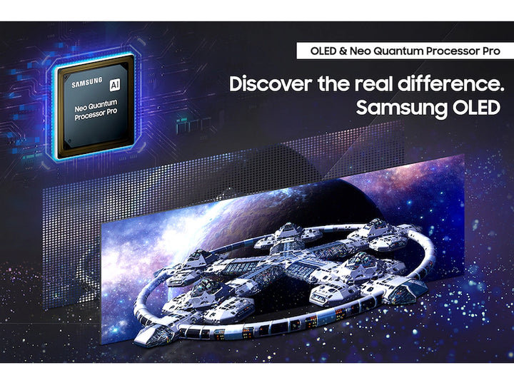 Samsung 49" Odyssey QD-OLED G9 (G95SC) DQHD 240Hz 0.03ms G-Sync Compatible Curved Smart Gaming Monitor