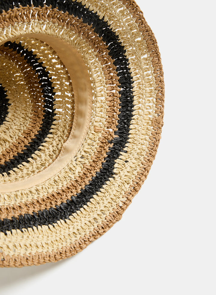 Laura Striped Crochet Hat