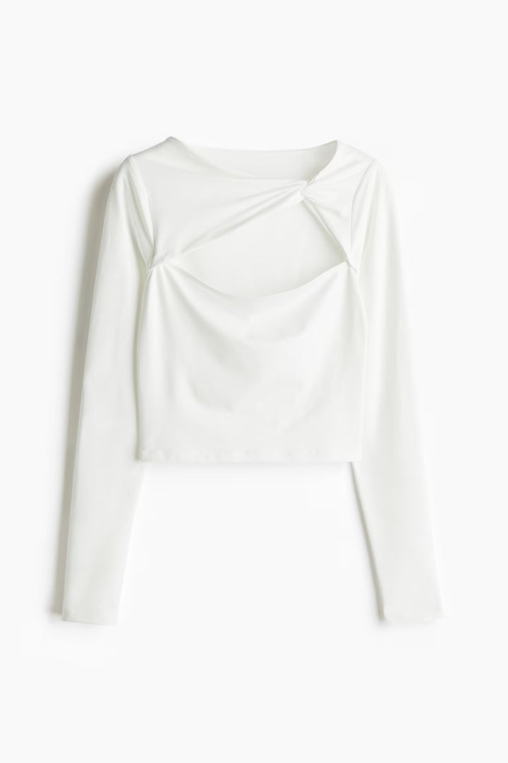 H&M Twist-Detail Crop Top