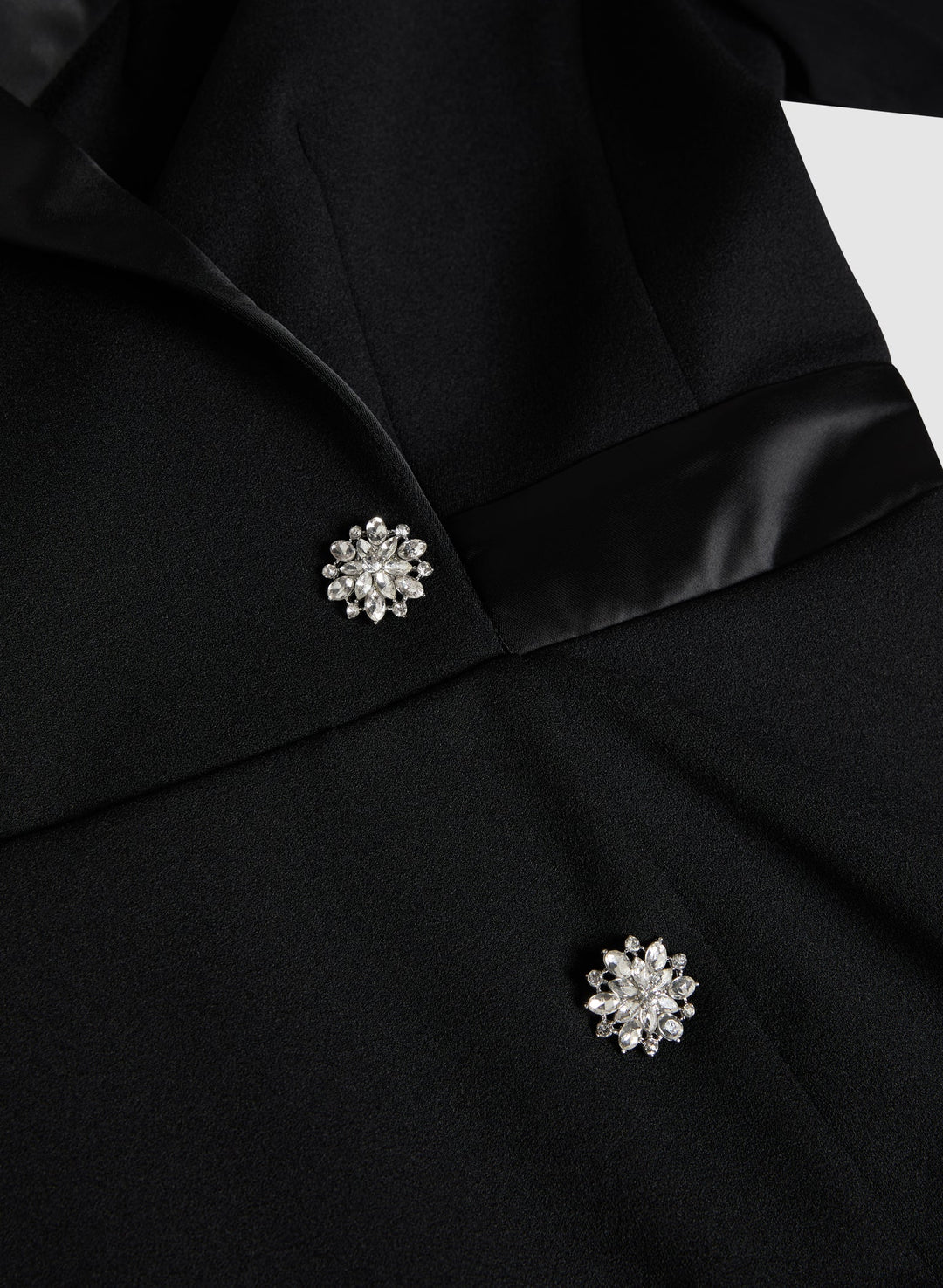 LAURA Crepe Tuxedo Blazer Dress