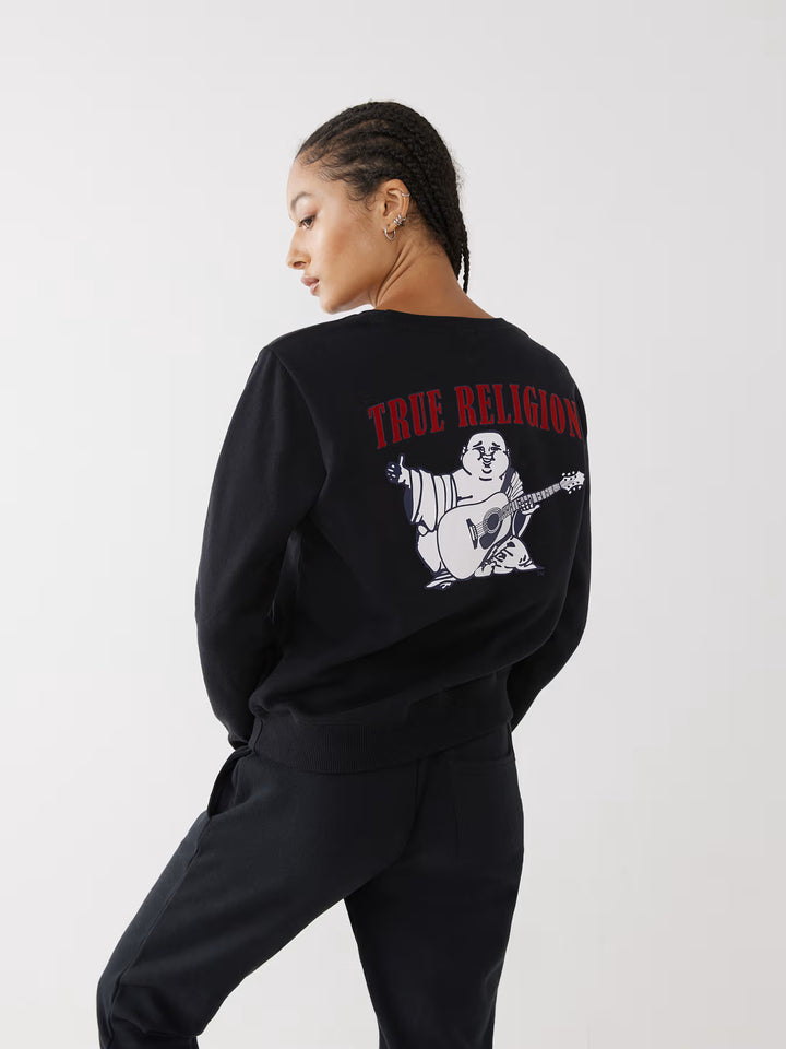 TRUE RELIGION HERITAGE CREWNECK SWEATSHIRT
