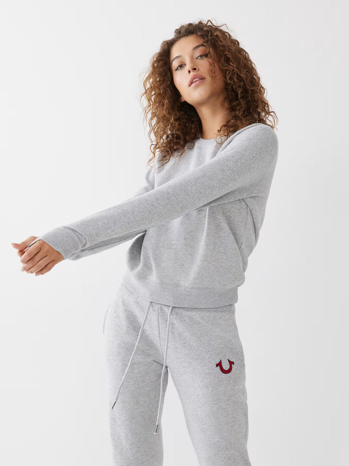 TRUE RELIGION HERITAGE CREWNECK SWEATSHIRT