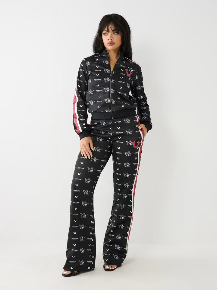 TRUE RELIGION MONOGRAM TRACK JACKET