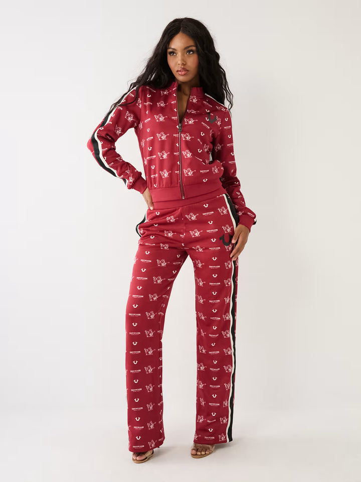 TRUE RELIGION MONOGRAM TRACK JACKET