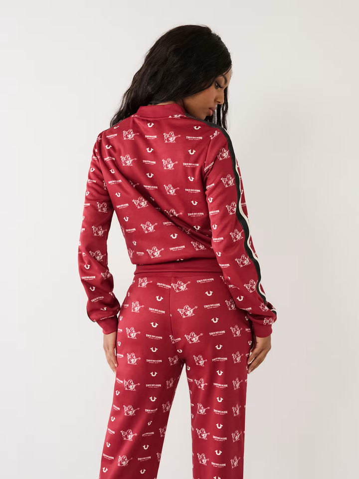 TRUE RELIGION MONOGRAM TRACK JACKET