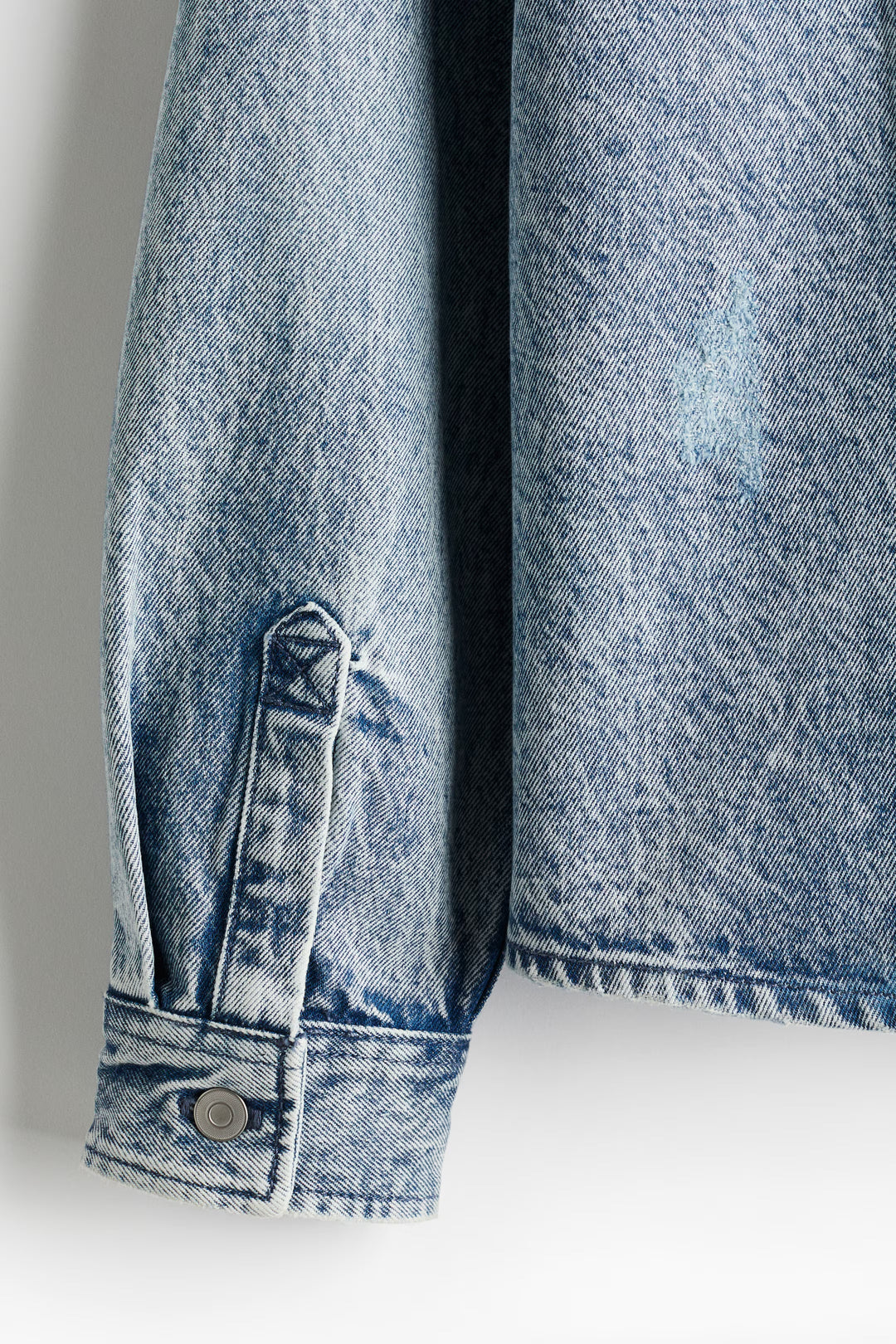 H&M Boxy Denim Shirt