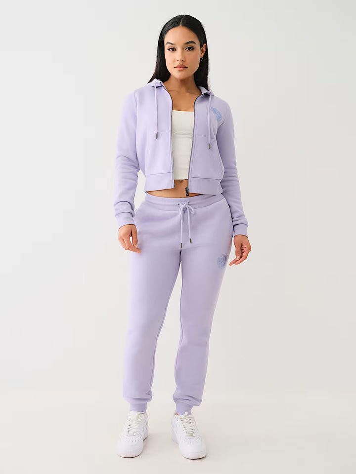 TRUE RELIGION CRYSTAL LOGO CLASSIC JOGGER