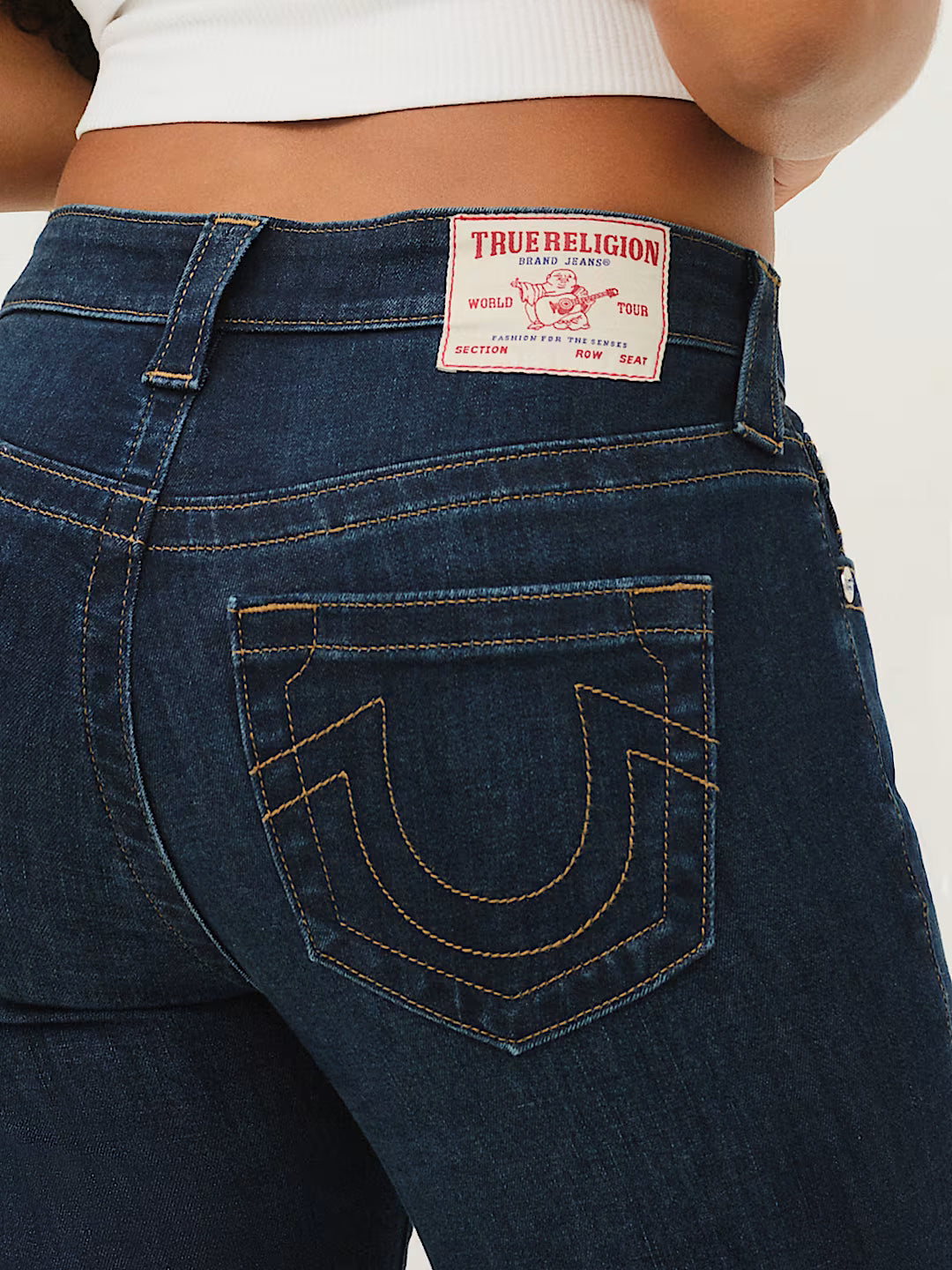 TRUE RELIGION JENNIE MID RISE CURVY SKINNY JEAN - Slide 6.0 JENNIE MID RISE CURVY SKINNY JEAN