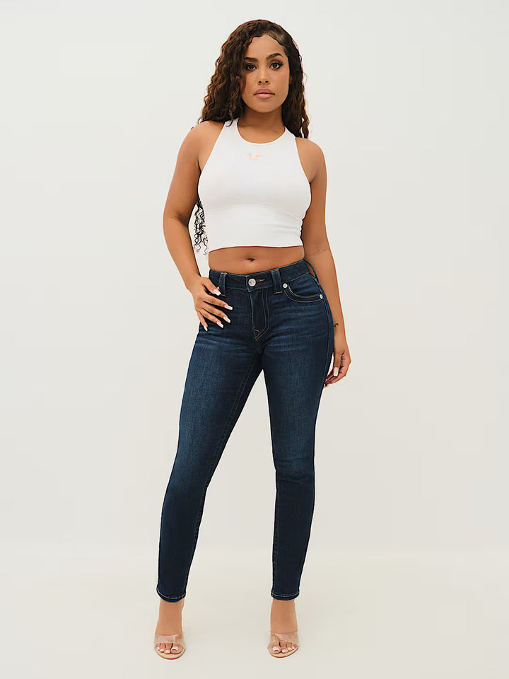 TRUE RELIGION JENNIE MID RISE CURVY SKINNY JEAN - Slide 6.0 JENNIE MID RISE CURVY SKINNY JEAN