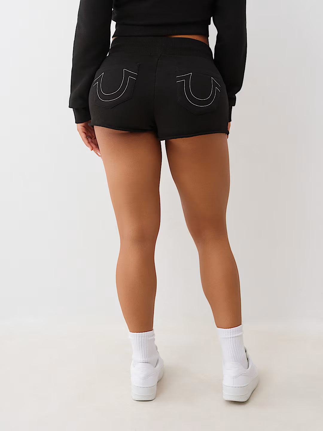 TRUE RELIGION JOEY LOW RISE TERRY SHORT