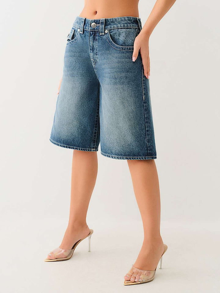 TRUE RELIGION JESSIE BAGGY JORT