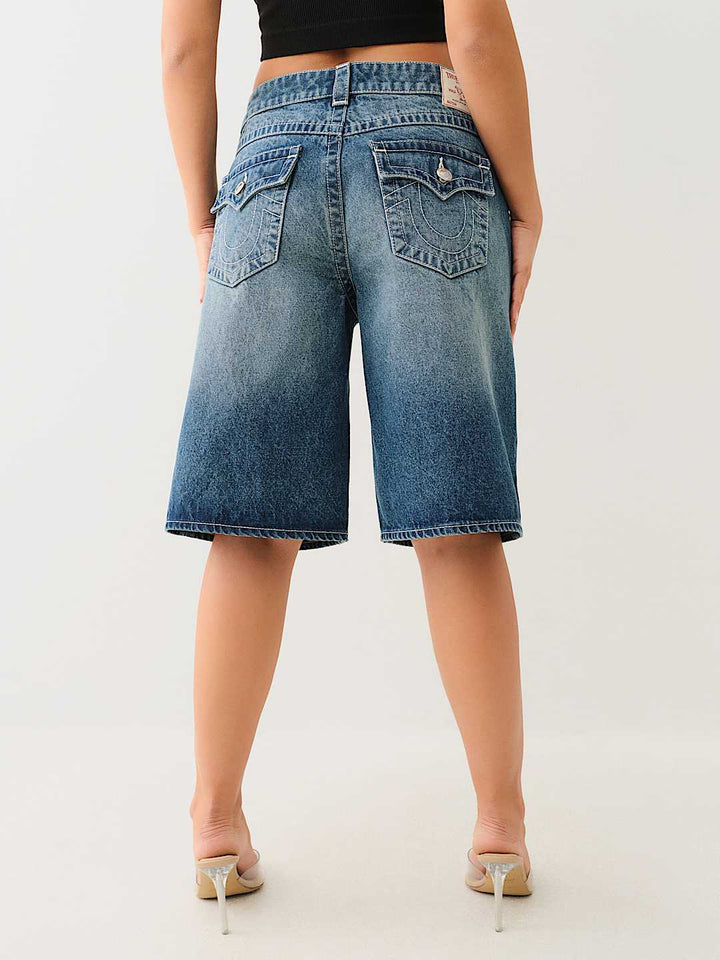 TRUE RELIGION JESSIE BAGGY JORT