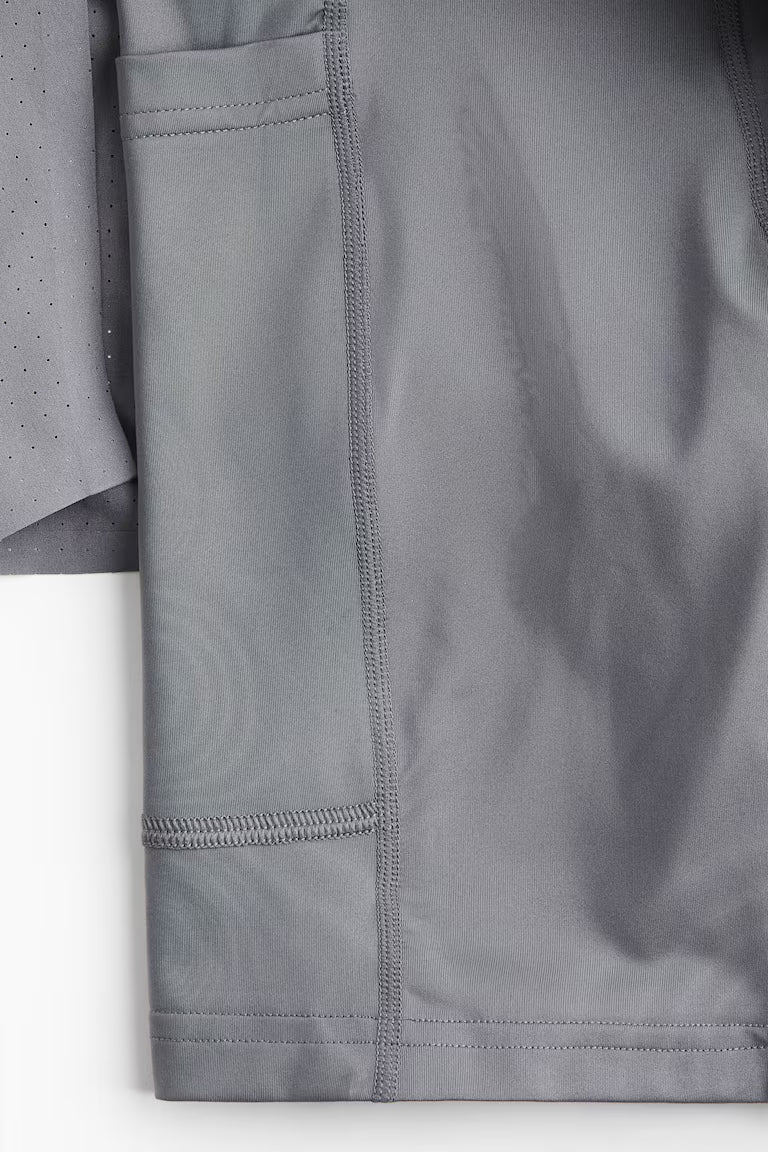 H&M Move x Zlatan Double-Layered Sports Shorts with DryMove™