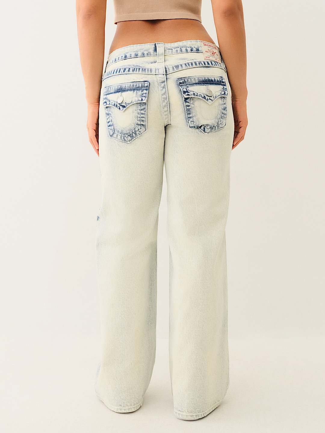 TRUE RELIGION BEST SELLER BOBBI LOW RISE BAGGY JEAN