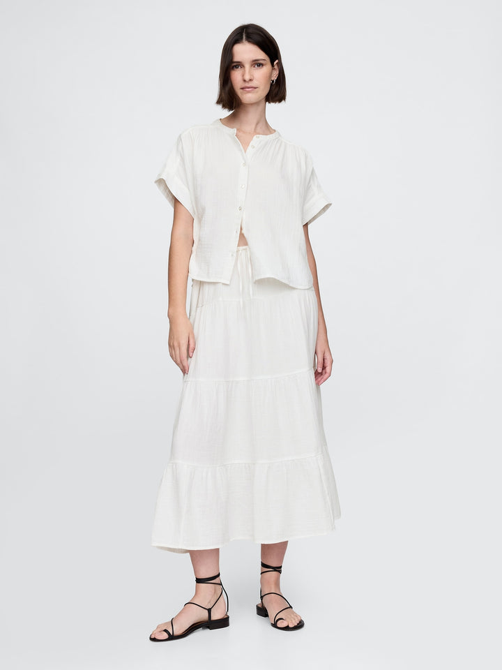 Gap Crinkle Gauze Dolman Shirt