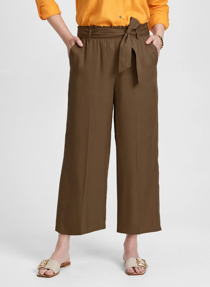 LAURA Pull-On Tencel Capris