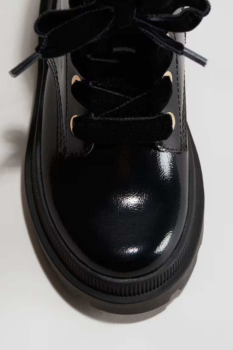 H&M Lace-Up Boots