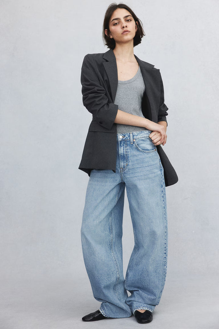 H&M Baggy High Jeans