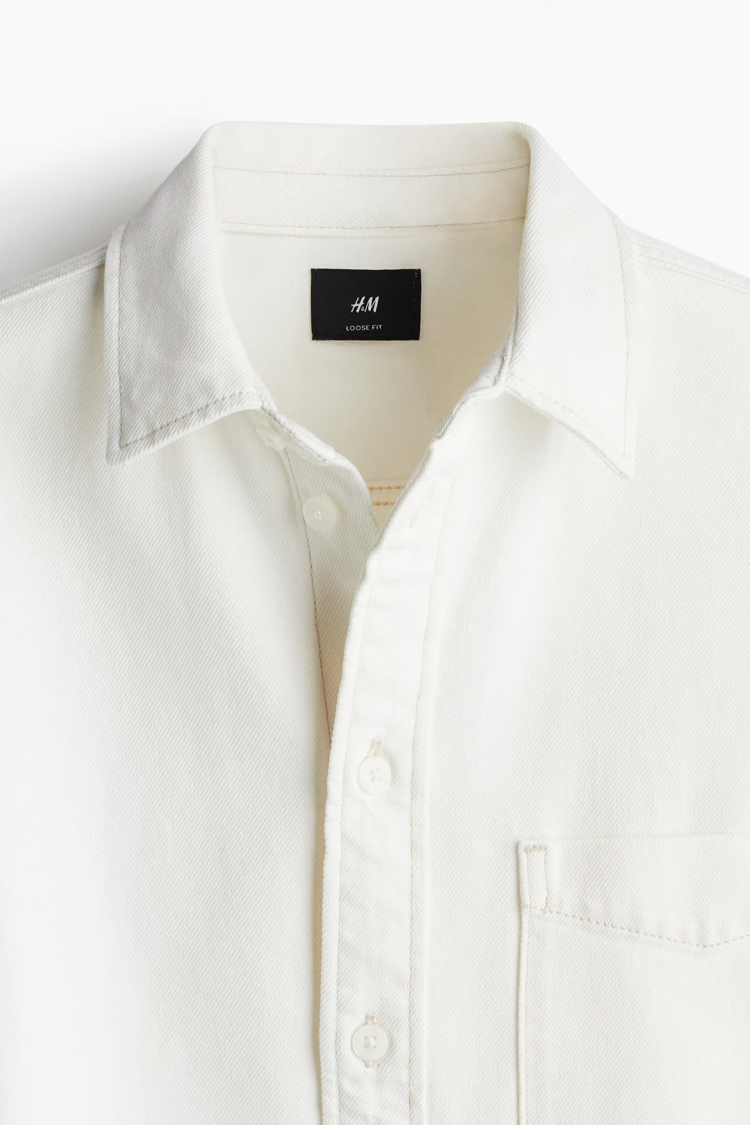 H&M Loose-fit Denim Shirt