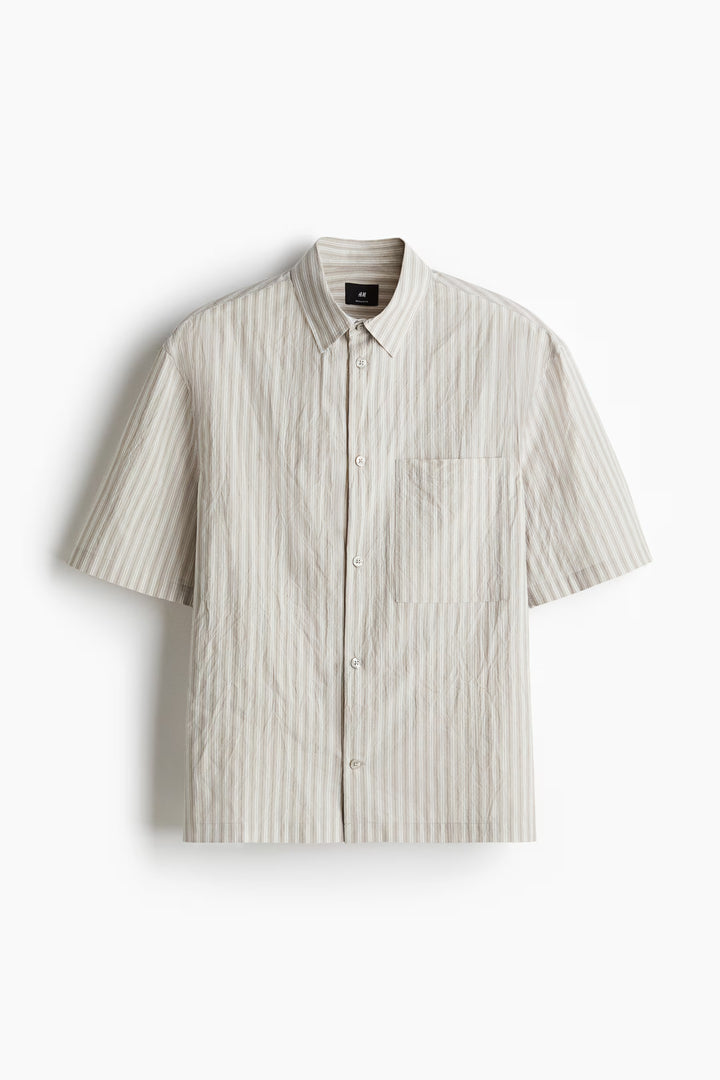 H&M Regular-Fit Short-Sleeved Shirt