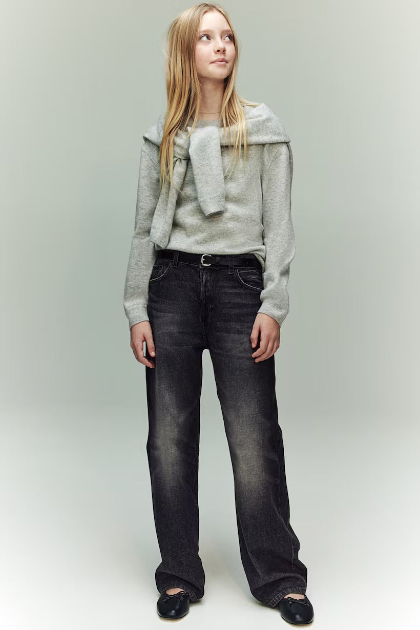 H&M Baggy Fit Bootcut Leg Jeans