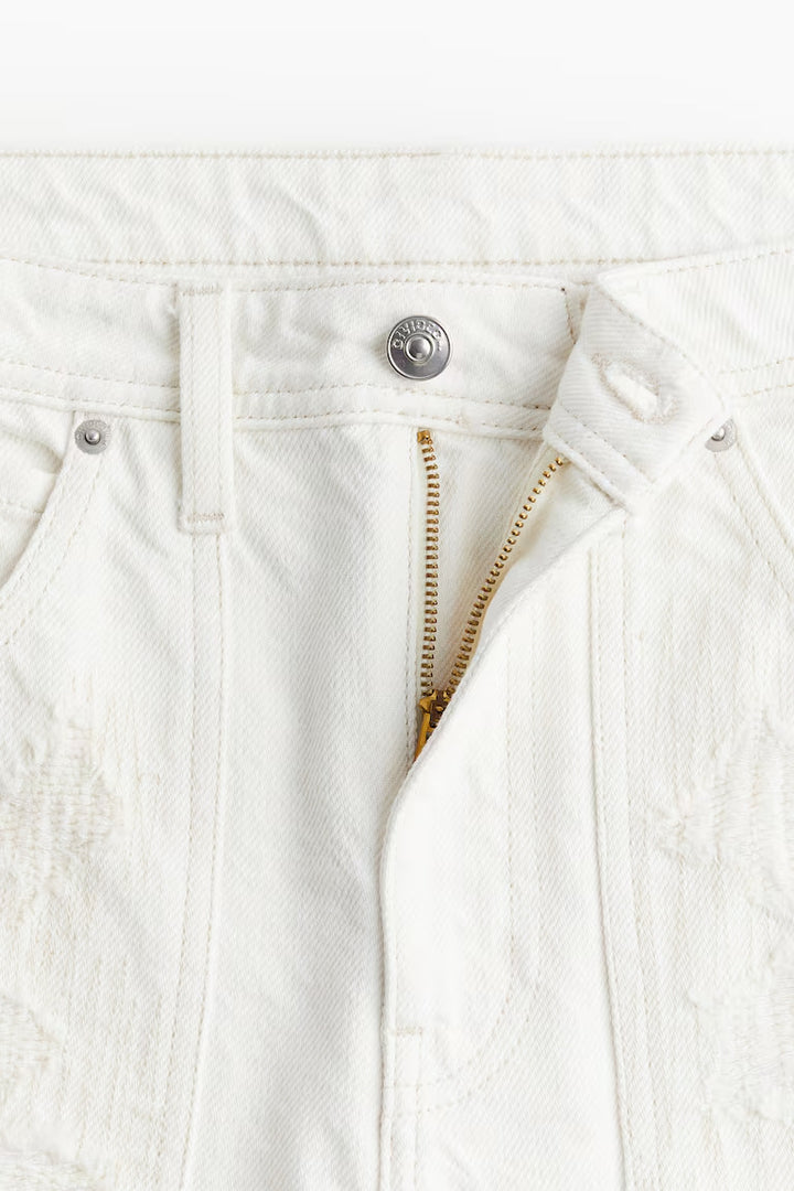 H&M BERMUDA REGULAR DENIM SHORTS