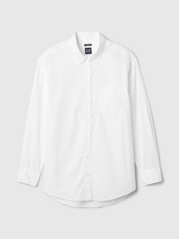 Gap Organic Cotton Poplin Big Shirt